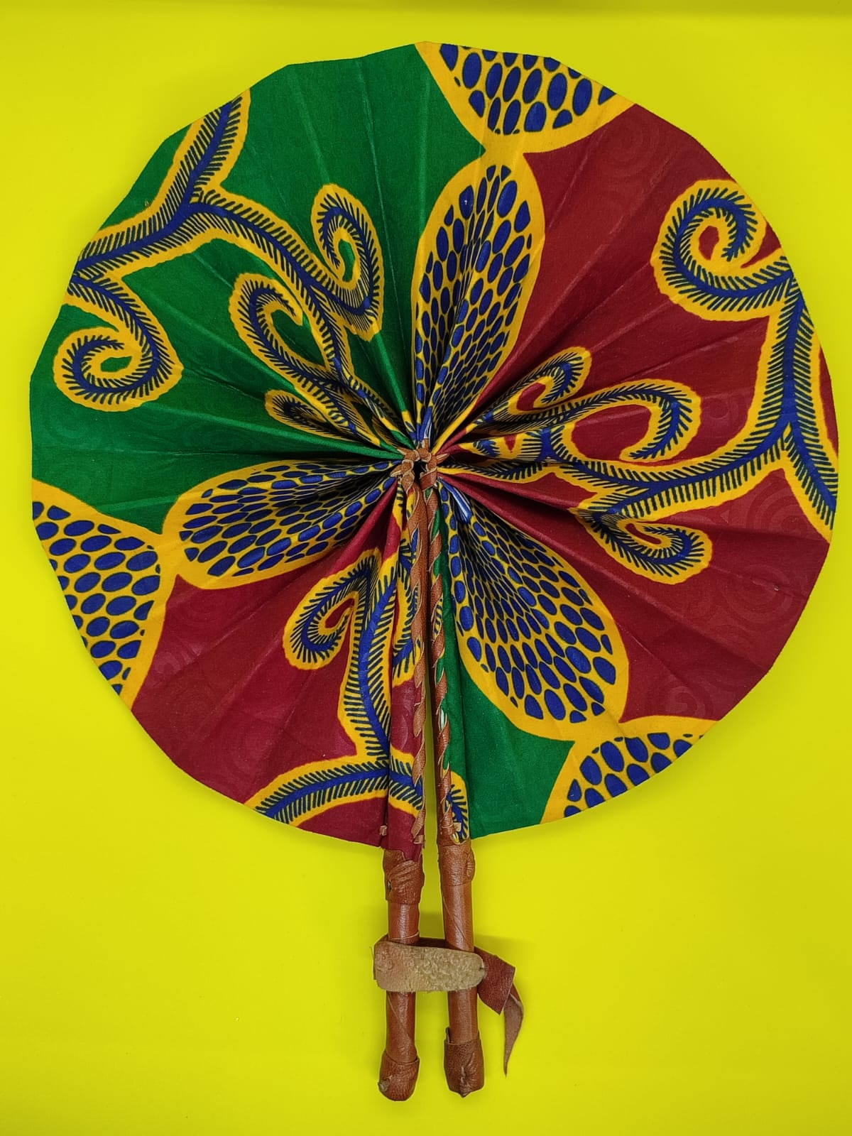 Kitenge Hand Fan