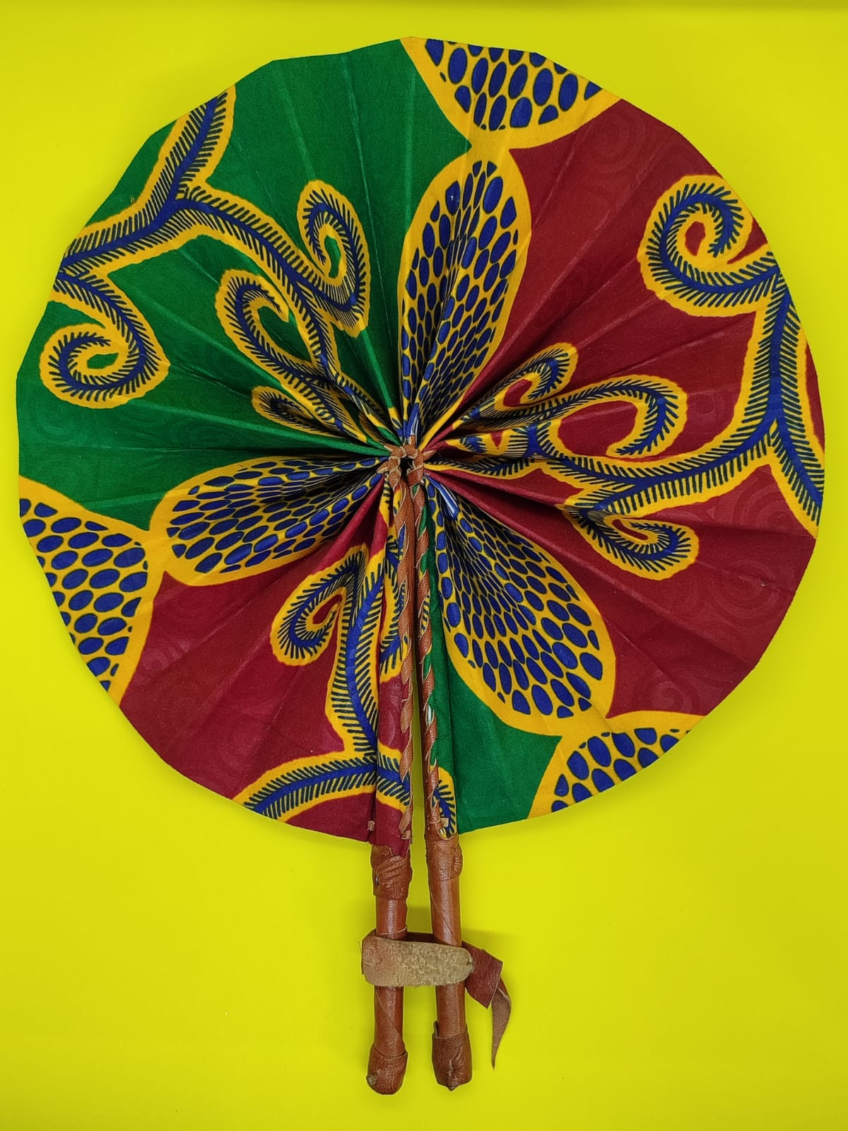 Kitenge Hand Fan