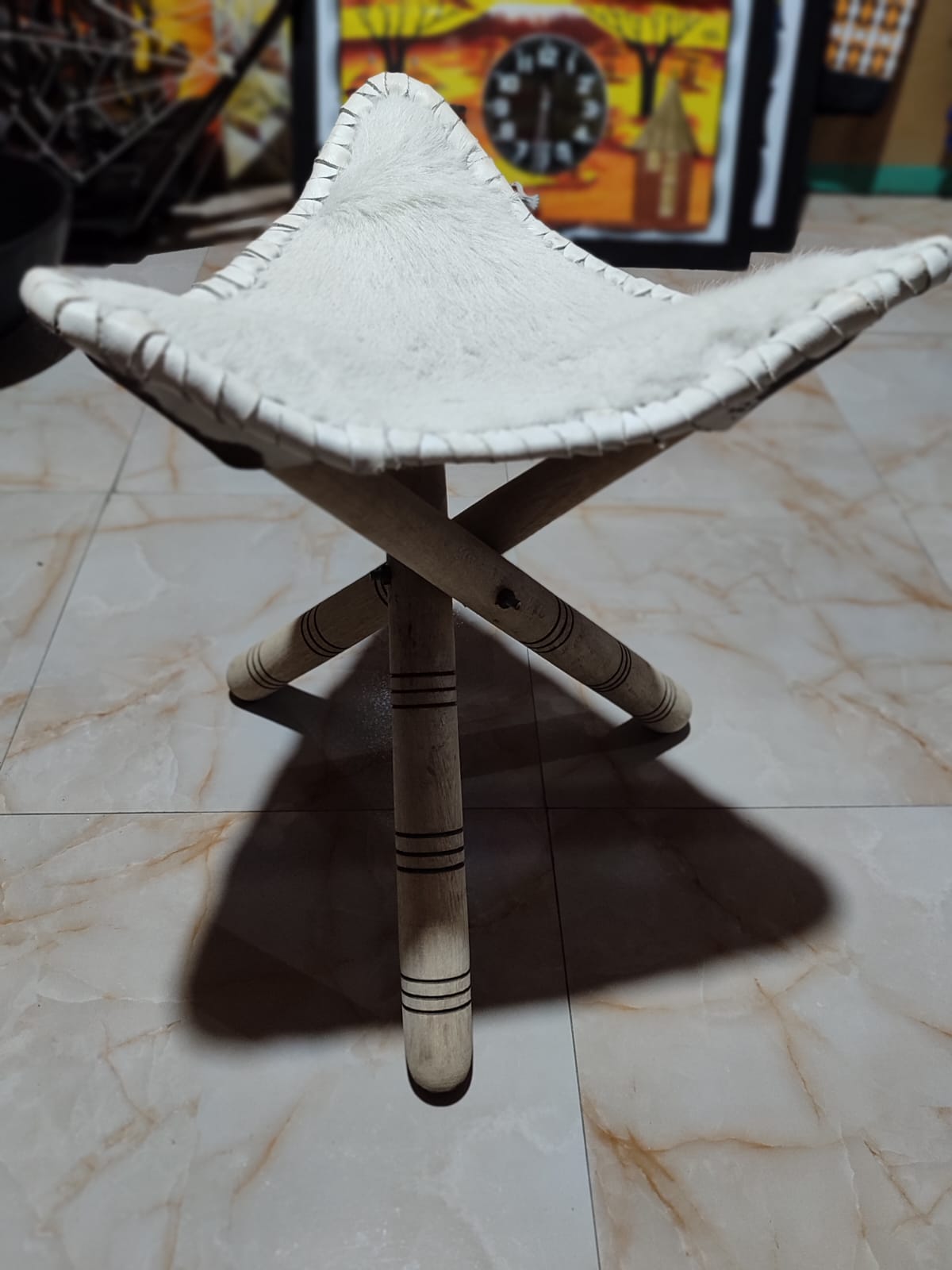 Goat-skin Stool