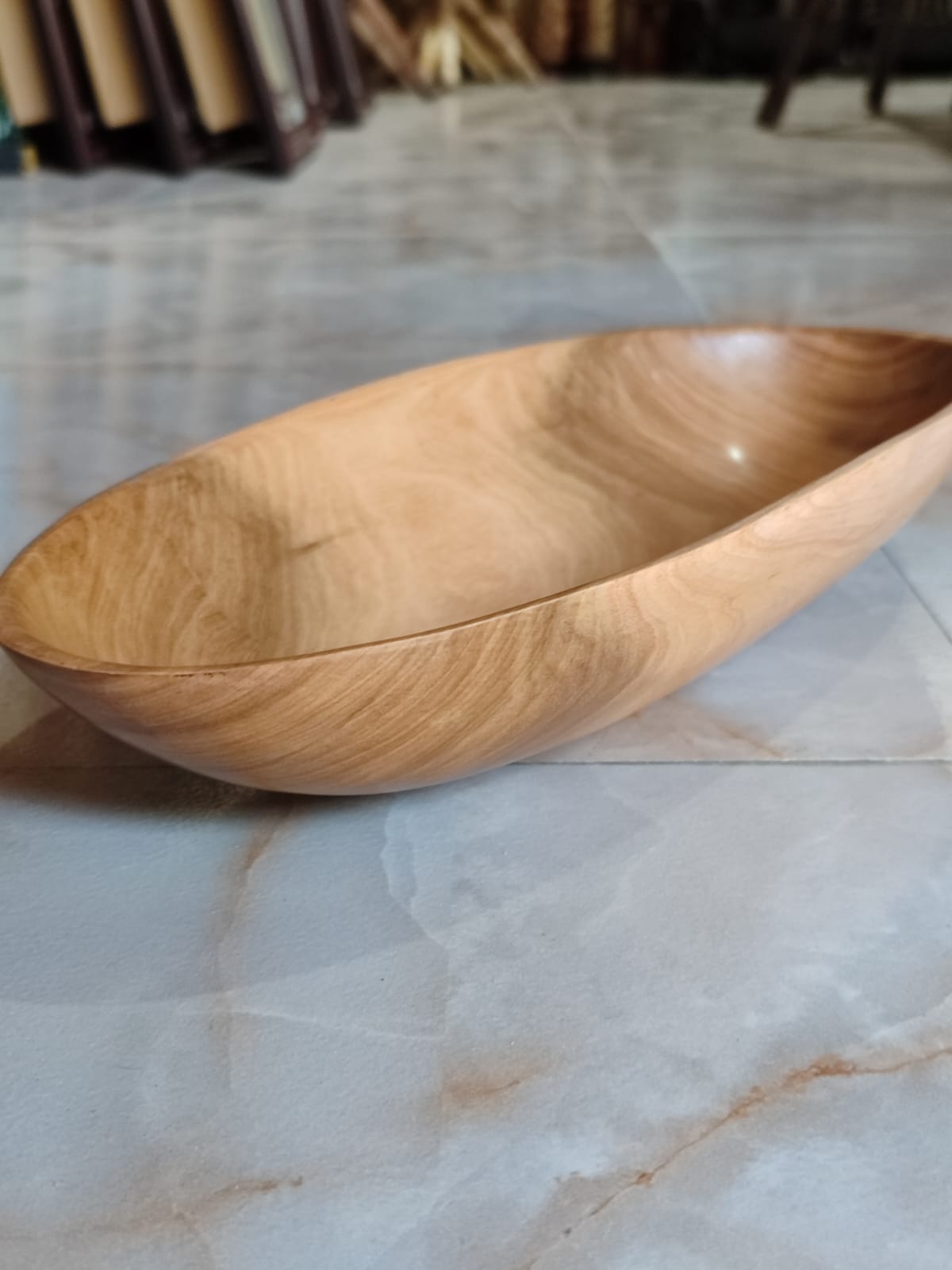 Teak wood decorative bowls