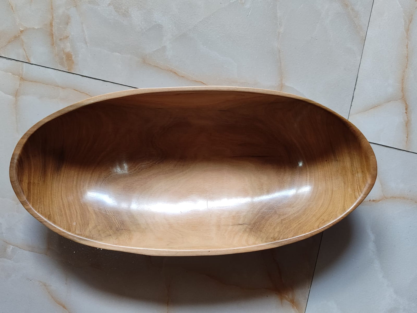 Teak wood decorative bowls
