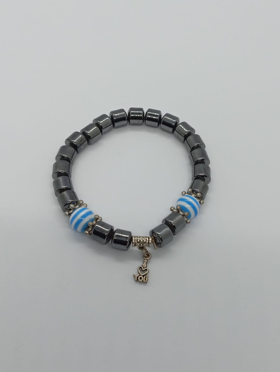 Stone-bead Bangle