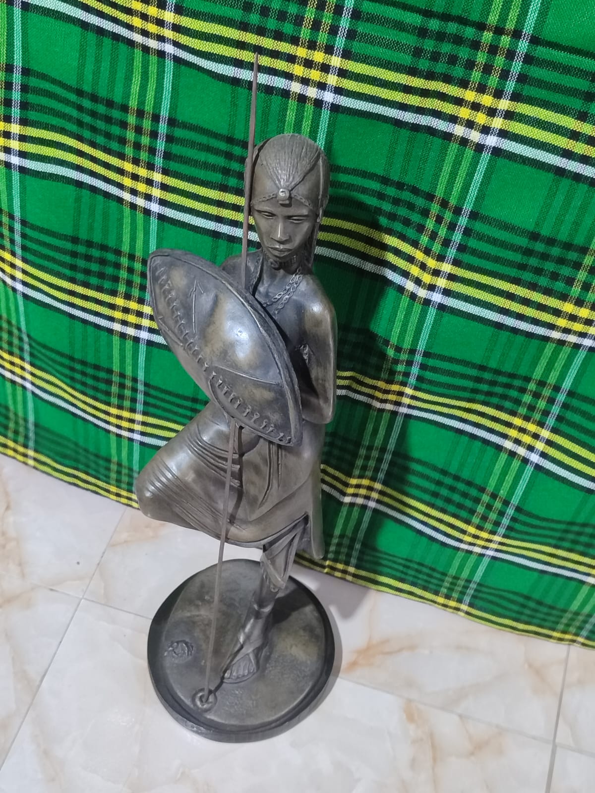 Maasai Warrior Figurine