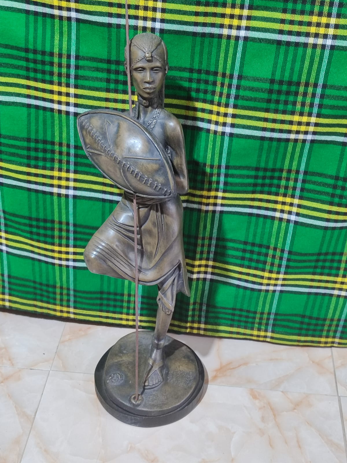 Maasai Warrior Figurine