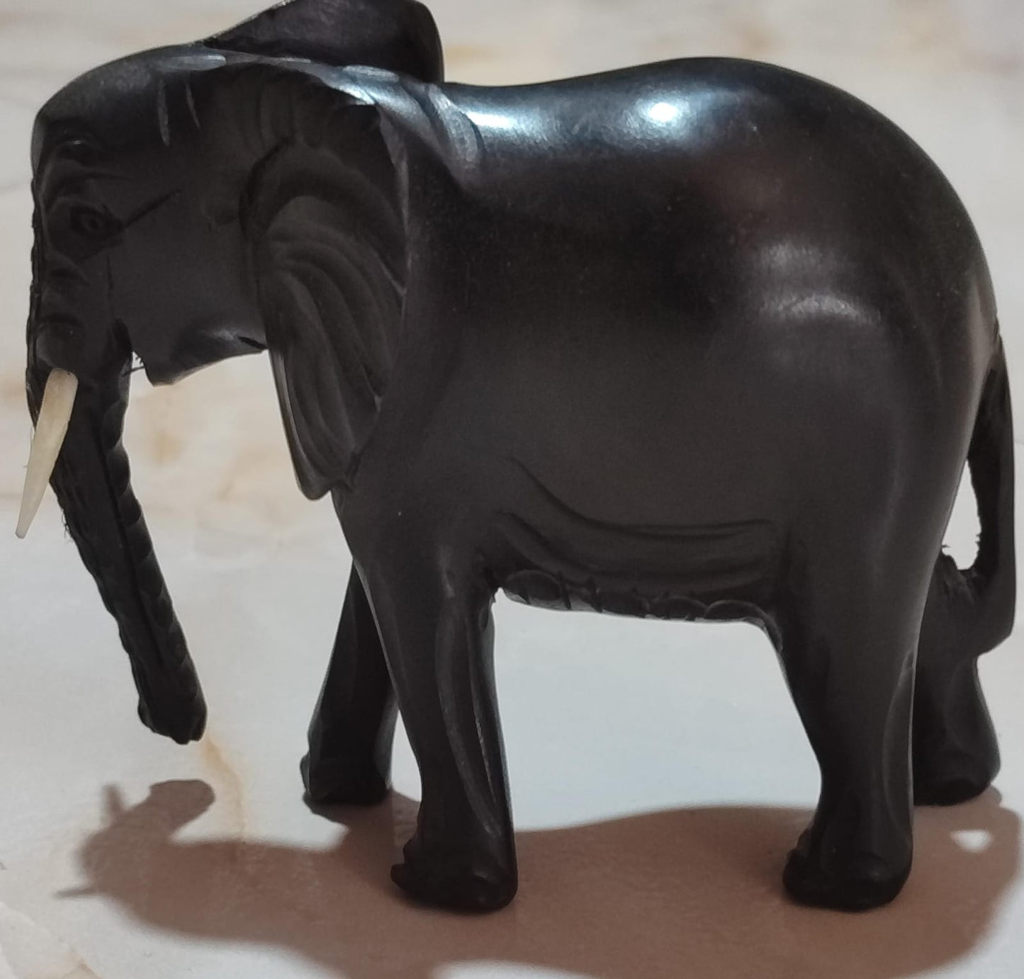 Elephant wooden carving