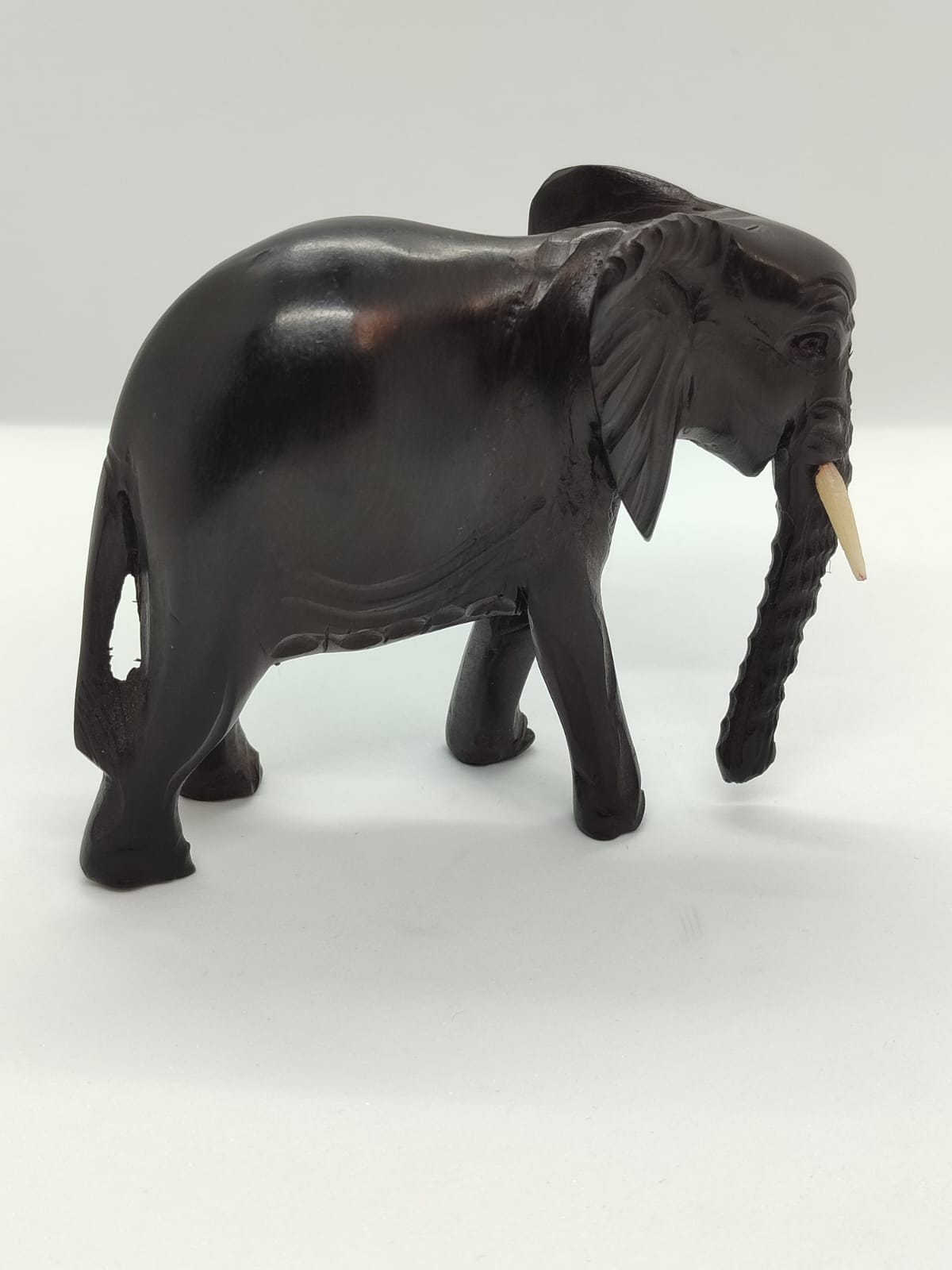 Elephant wooden carving