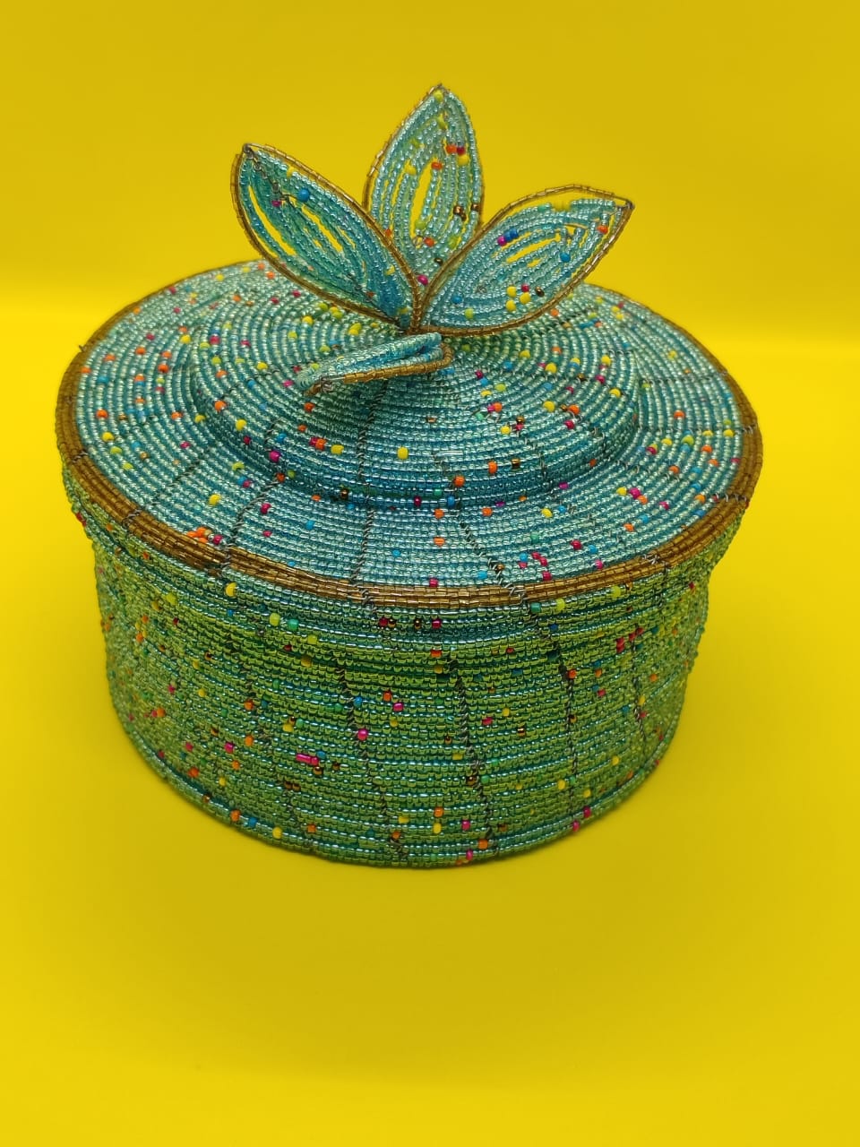 Beaded-Jewelry Box